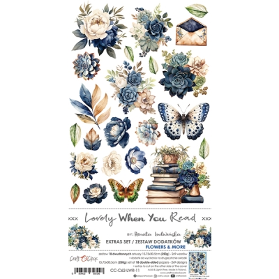 LOVELY WHEN YOU READ - ZESTAW DODATKÓW - FLOWERS & MORE