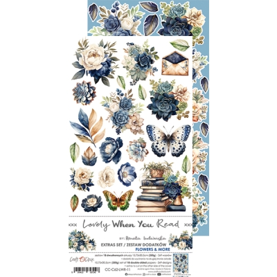 LOVELY WHEN YOU READ - ZESTAW DODATKÓW - FLOWERS & MORE