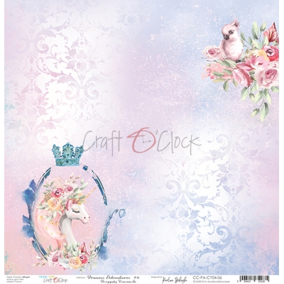 CY03 - PRINCESS ADVENTURES - 06 - DWUSTRONNY PAPIER 30,5X30,5CM