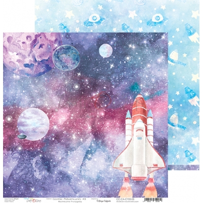 COSMIC ADVENTURES - 03 - DWUSTRONNY PAPIER 30,5X30,5CM