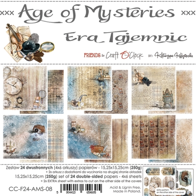AGE OF MYSTERIES - zestaw papierów 15,25x15,25cm