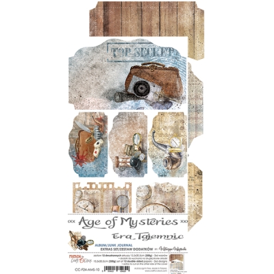 AGE OF MYSTERIES - JUNK JOURNAL - zestaw dodatków