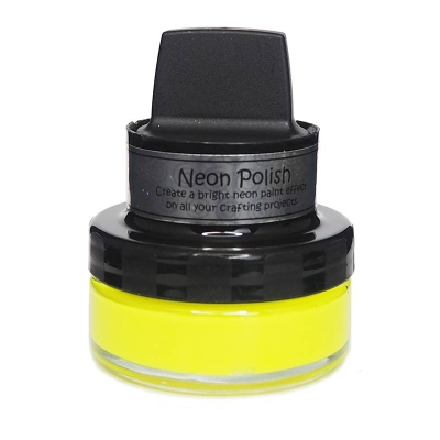 Cosmic Shimmer Neon Polish Happy Yellow 50ml