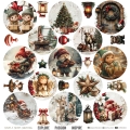OH CHRISTMAS NIGHT - zestaw papierów 30,5x30,5cm - PRZEDSPRZEDAŻ - WYSYŁKA PO 20 SIERPNIA