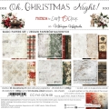 OH CHRISTMAS NIGHT - zestaw papierów 20,3x20,3cm - MIX - PRZEDSPRZEDAŻ - WYSYŁKA PO 20 SIERPNIA