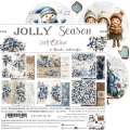 JOLLY SEASON - zestaw papierów 15,25x15,25cm - PRZEDSPRZEDAŻ - WYSYŁKA PO 20 SIERPNIA