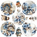 JOLLY SEASON - zestaw papierów 20,3x20,3cmPRZEDSPRZEDAŻ - WYSYŁKA PO 20 SIERPNIA