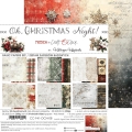 OH CHRISTMAS NIGHT - zestaw papierów 20,3x20,3cm - BASIC - PRZEDSPRZEDAŻ - WYSYŁKA PO 20 SIERPNIA