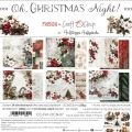 OH CHRISTMAS NIGHT - zestaw papierów 20,3x20,3cm - MIX - PRZEDSPRZEDAŻ - WYSYŁKA PO 20 SIERPNIA