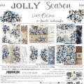 JOLLY SEASON - zestaw papierów 20,3x20,3cmPRZEDSPRZEDAŻ - WYSYŁKA PO 20 SIERPNIA