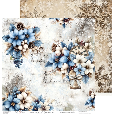 JOLLY SEASON - zestaw papierów 30,5x30,5cm - PRZEDSPRZEDAŻ - WYSYŁKA PO 20 SIERPNIA