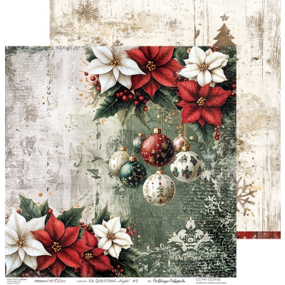 OH CHRISTMAS NIGHT - zestaw papierów 30,5x30,5cm - PRZEDSPRZEDAŻ - WYSYŁKA PO 20 SIERPNIA