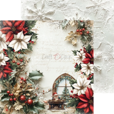 OH CHRISTMAS NIGHT - zestaw papierów 20,3x20,3cm - MIX - PRZEDSPRZEDAŻ - WYSYŁKA PO 20 SIERPNIA