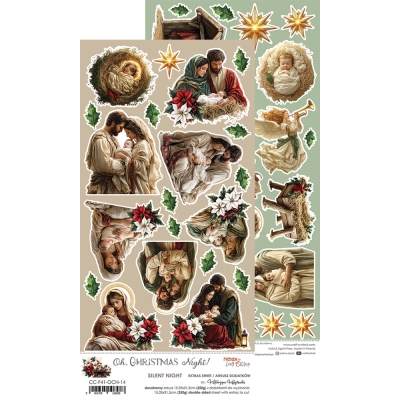 OH CHRISTMAS NIGHT - ARKUSZ DODATKÓW - SILENT NIGHT - PRZEDSPRZEDAŻ - WYSYŁKA PO 20 SIERPNIA