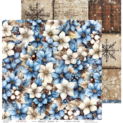 JOLLY SEASON - zestaw papierów 30,5x30,5cm - PRZEDSPRZEDAŻ - WYSYŁKA PO 20 SIERPNIA