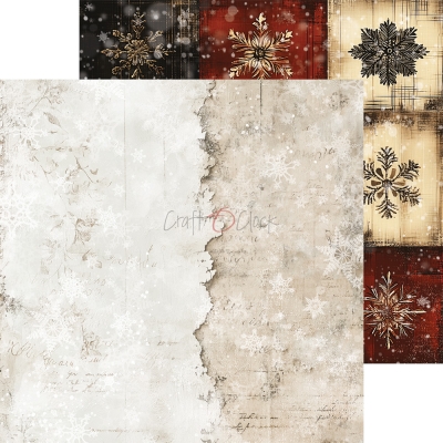 OH CHRISTMAS NIGHT - zestaw papierów 20,3x20,3cm - BASIC - PRZEDSPRZEDAŻ - WYSYŁKA PO 20 SIERPNIA
