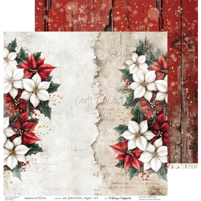 OH CHRISTMAS NIGHT - zestaw papierów 30,5x30,5cm - PRZEDSPRZEDAŻ - WYSYŁKA PO 20 SIERPNIA