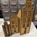 Organizer na papiery 15x15 cm - HDF - 555