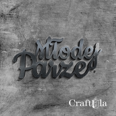 MŁODEJ PARZE - napis okolicznościowy - Akryl - srebro - 08