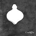 Bombka nr 2 - wysokość - 15,8 cm - różne kolory