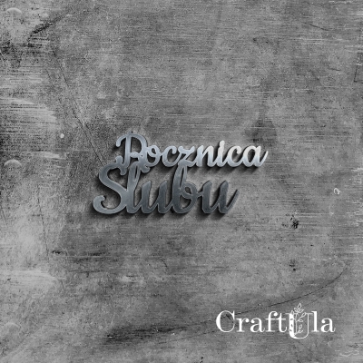 Rocznica Ślubu - Akryl - srebro - 119