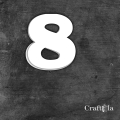 Cyfra 8 - różne kolory