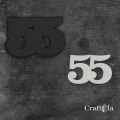Cyfra 55 + 1 maska - różne kolory