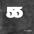 Cyfra 55 - różne kolory