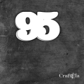 Cyfra 95 - różne kolory