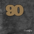 Cyfra 90 - różne kolory