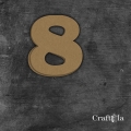 Cyfra 8 - różne kolory