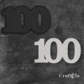 Cyfra 100 + 1 maska - różne kolory