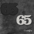 Cyfra 65 + 1 maska - różne kolory