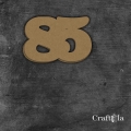 Cyfra 85 - różne kolory