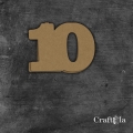 Cyfra 10 - różne kolory