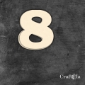Cyfra 8 - różne kolory