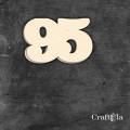 Cyfra 95 - różne kolory