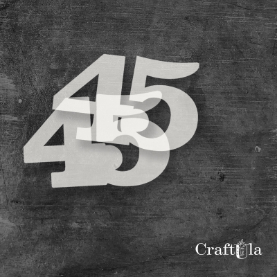 Cyfra 45 - 2 maski