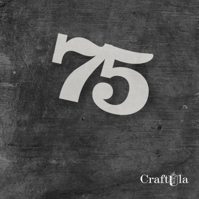 Cyfra 75 - 1 maska