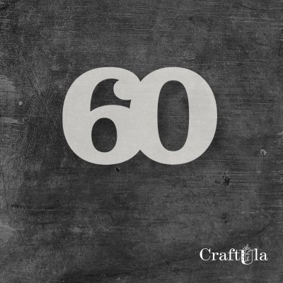 Cyfra 60 - 1 maska