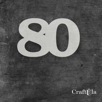 Cyfra 80 - 1 maska