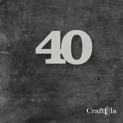 Cyfra 40 - 1 maska