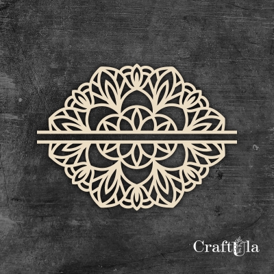mandala połówka - 2szt - cu867
