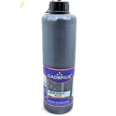 CADENCE - PODKŁAD GESSO 500ml czarny