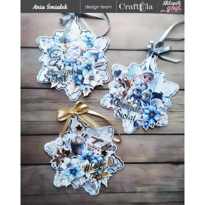 WESOŁYCH ŚWIĄT - napis okolicznościowy - Akryl - złoto - 05