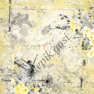 FORCE OF GENTLENESS - ZESTAW PAPIERÓW 20,3X20,3CM