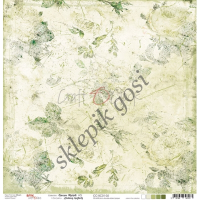 GREEN MOOD - 05 - dwustronny papier 30,5x30,5cm