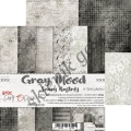 GRAY MOOD - zestaw papierów 15,25x15,25cm