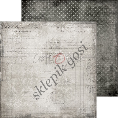 GRAY MOOD - zestaw papierów 20,3x20,3cm