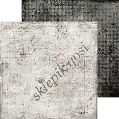 GRAY MOOD - zestaw papierów 20,3x20,3cm